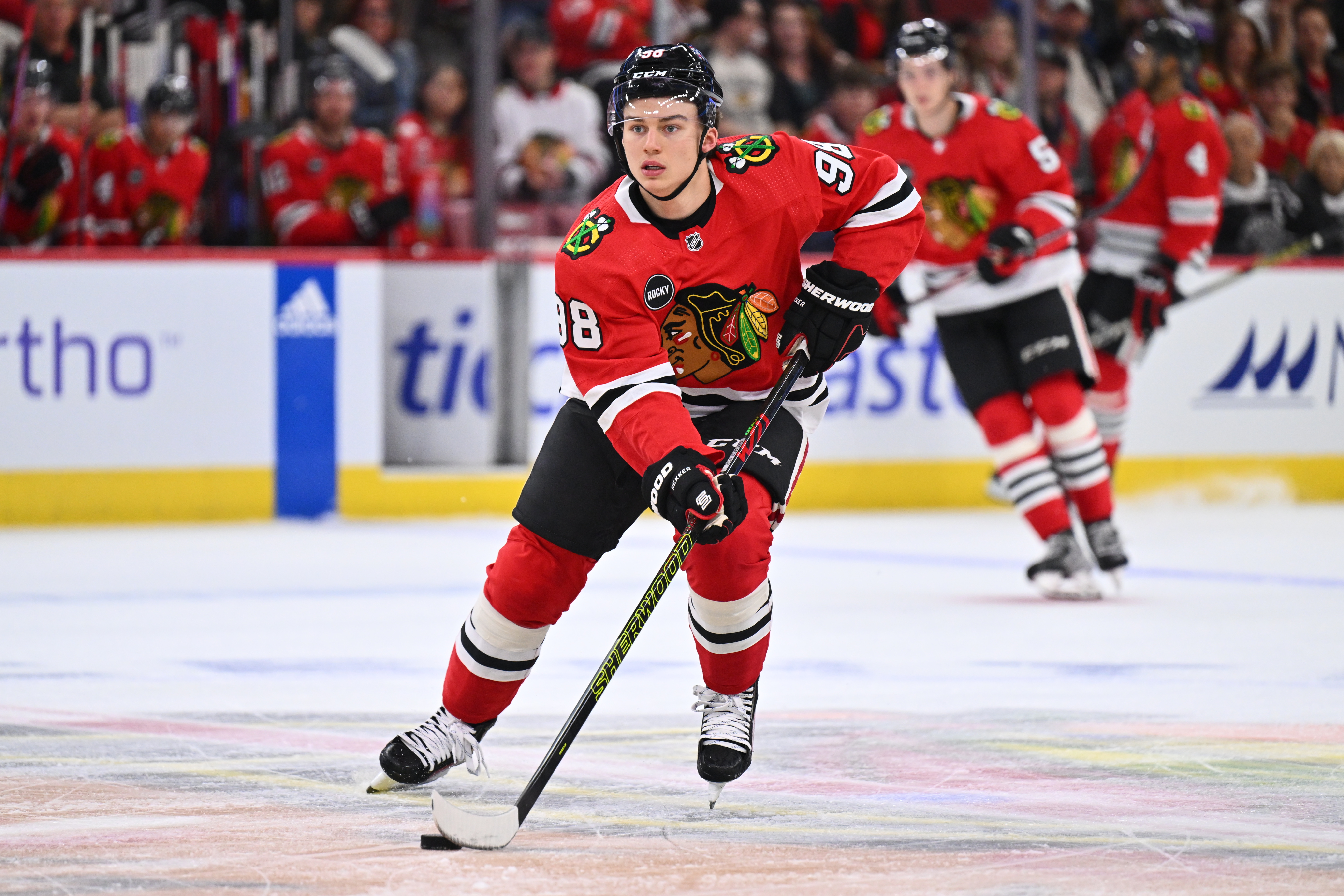 Podcast Blackhawks Connor Bedard wows the crowd in NHL preseason debut