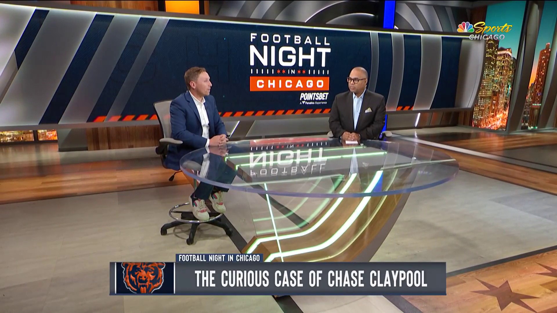 Has Chase Claypool played his last game with the Chicago Bears? 