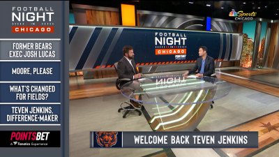 New Bears tackle Teven Jenkins having fun with fans on Twitter – NBC Sports  Chicago