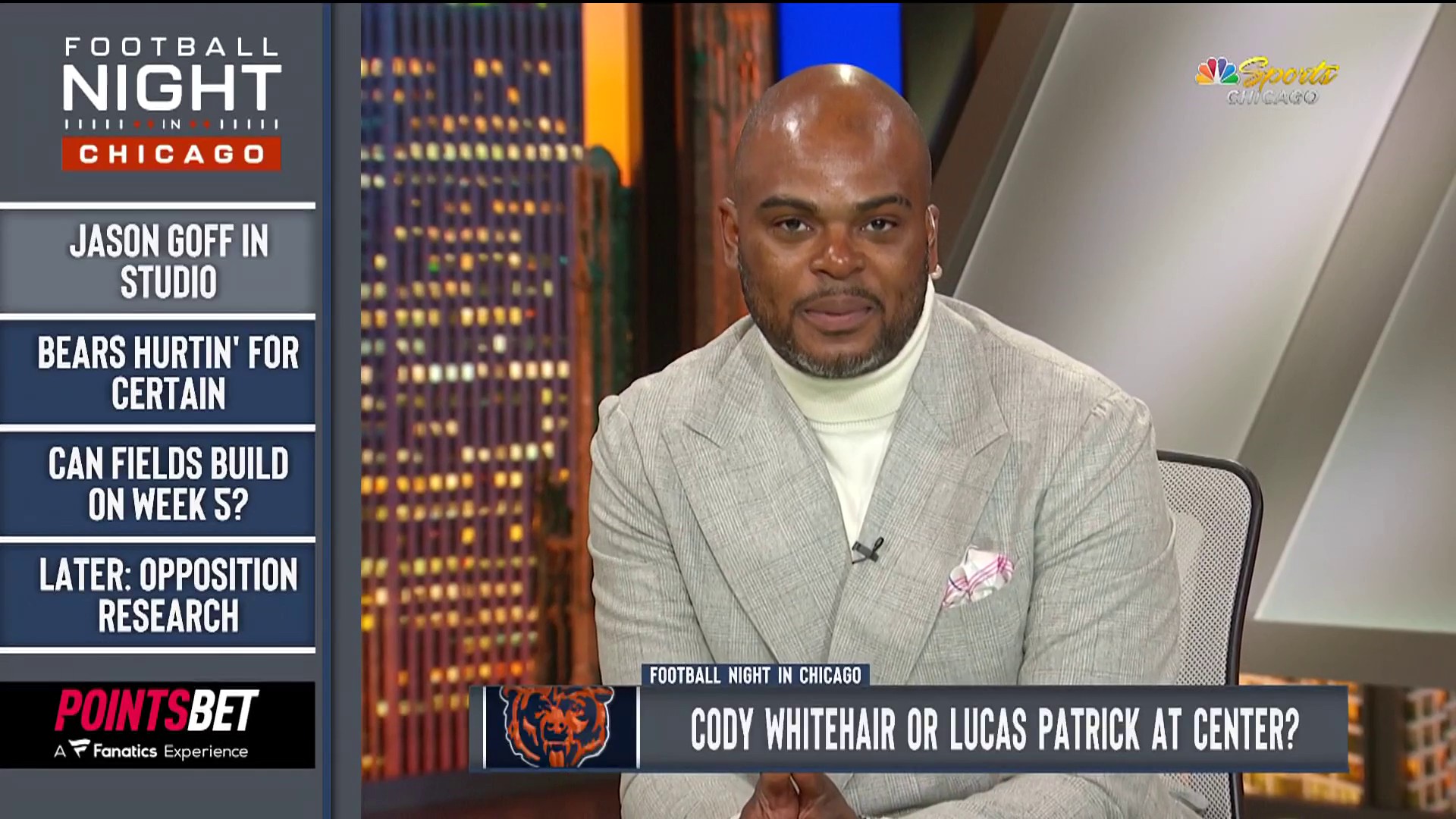 Bears' Cody Whitehair: Facing Packers Week 1 'pretty big game' – NBC Sports  Chicago