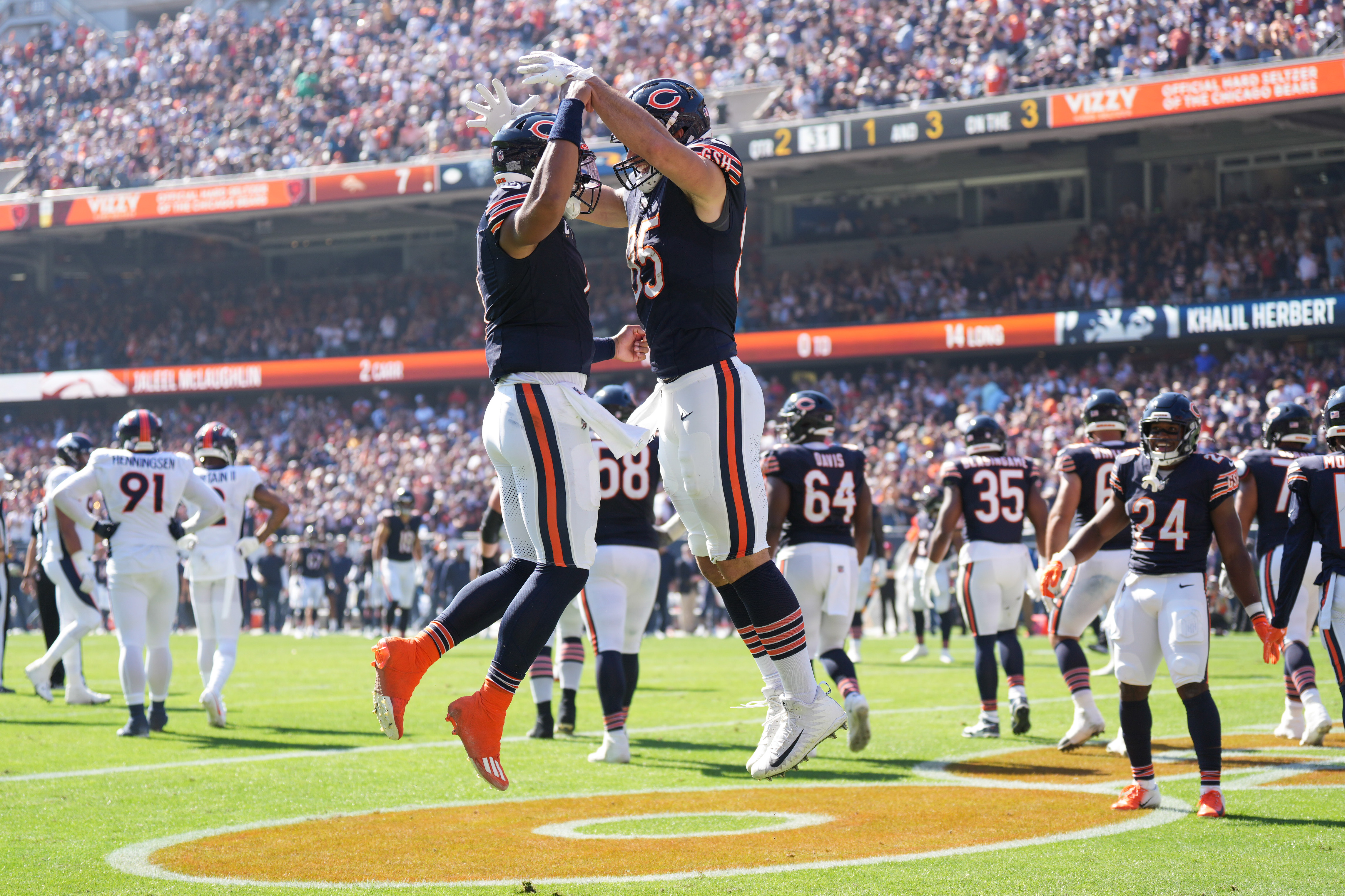 Bears offense was 'clicking really well' in loss to Broncos – NBC