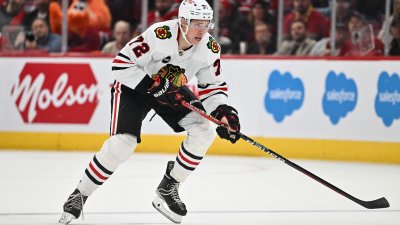 Blackhawks' Connor Bedard 'slept like a baby' night before 1st NHL game –  NBC Sports Chicago