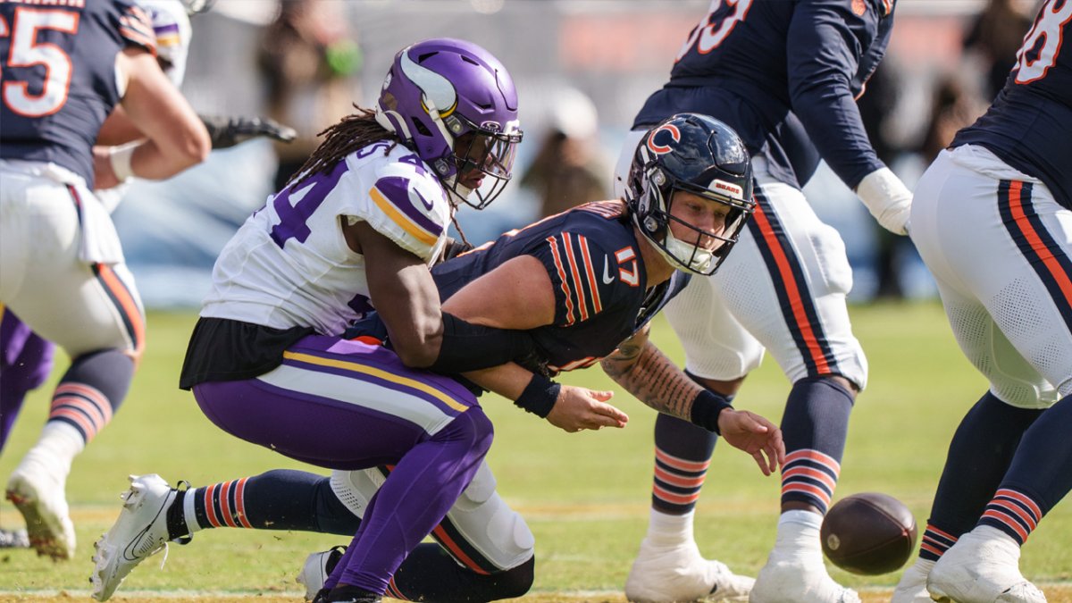 Where Bears stand after loss vs. Vikings – NBC Sports Chicago