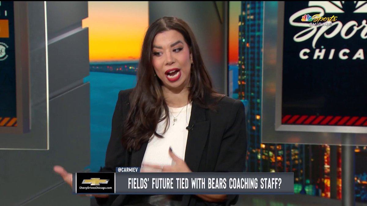 Carmen Vitali Justin Fields Is Not Tied To Bears Coaching Staff Nbc Sports Chicago 