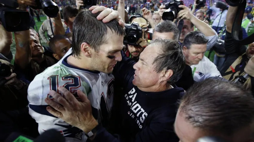 Tom Brady and Bill Belichick