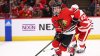 Connor Bedard delivers a big-time hit on Patrick Kane in homecoming game