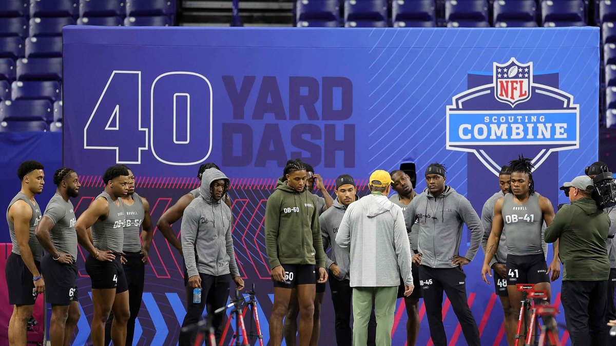 NFL Scouting Combine Slowest 40yard dash times of all time NBC