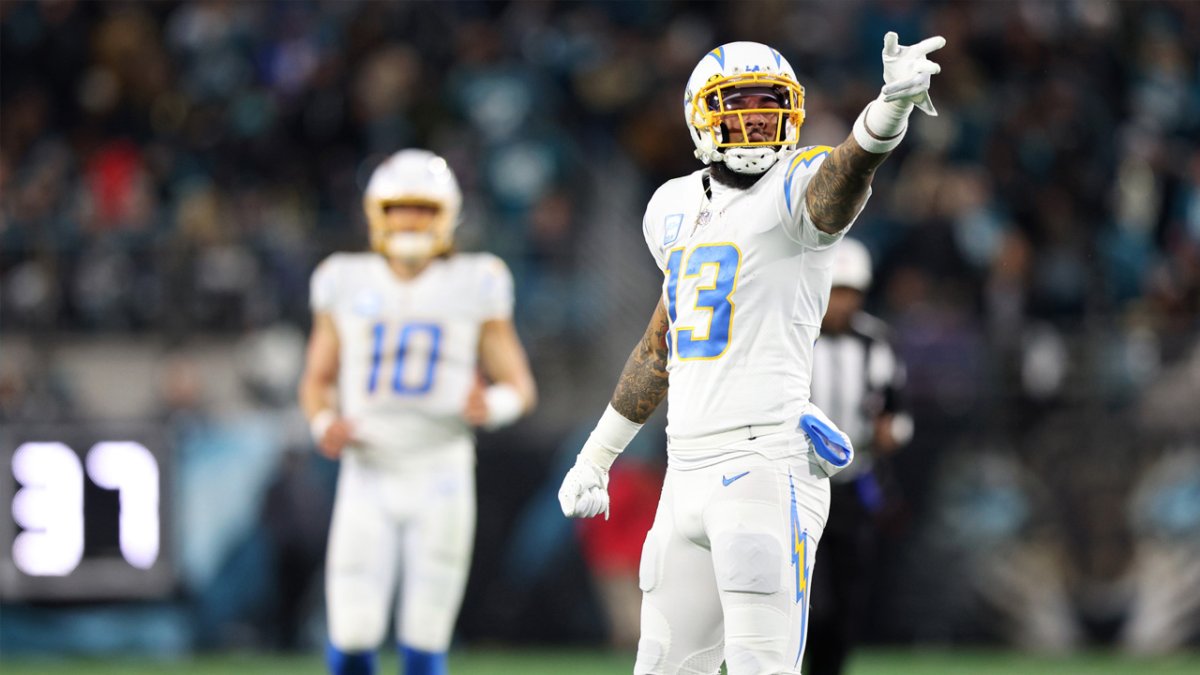 Keenan Allen unbothered by Bears' Caleb Williams-Justin Fields