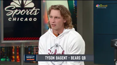 Tyson Bagent on his NFL journey: ‘Whirlwind is a little bit of an understatement'