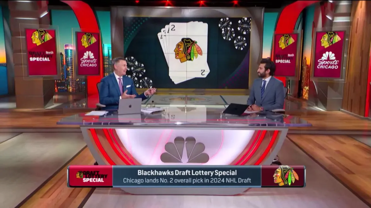 Blackhawks get 2ndoverall pick in 2025 NHL Draft NBC Sports Chicago