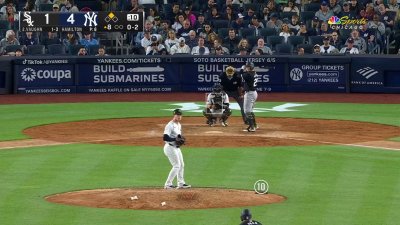WATCH: Andrew Vaughn hits 2nd RBI vs. Yankees