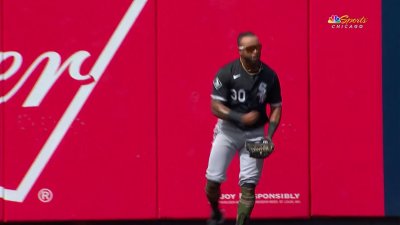 WATCH: Corey Julks robs Jose Trevino of  home run in 6th inning