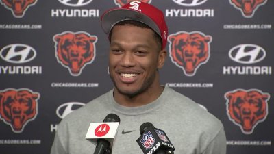 ‘It's gonna be a race to 1,000,” DJ Moore says on wide receiving core