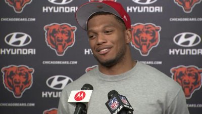 DJ Moore jokes about pre-draft throwing session with Caleb Williams, Rome Odunze