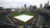 Friday night's Cubs-Pirates game starts in a rain delay