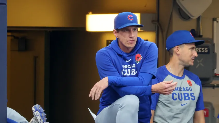 MILWAUKEE, WISCONSIN – MAY 27: Manager Craig Counsell #30 of the Chicago Cubs watches action during the sixth inning against the Milwaukee Brewers at American Family Field on May 27, 2024 in Milwaukee, Wisconsin. (Photo by Stacy Revere/Getty Images)