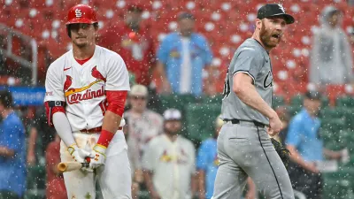 White Sox' John Brebbia didn't want to stop playing in downpour