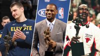 Which player has the most NBA MVP awards?