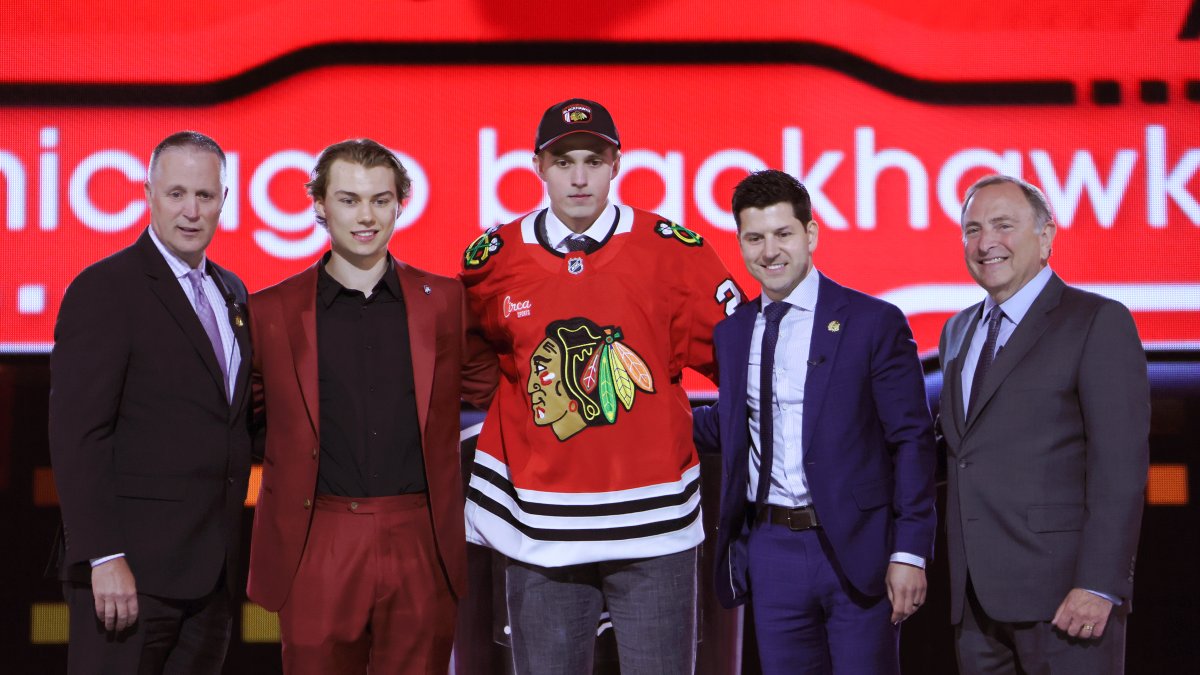 Why Blackhawks felt Artyom Levshunov was right choice at No. 2 overall