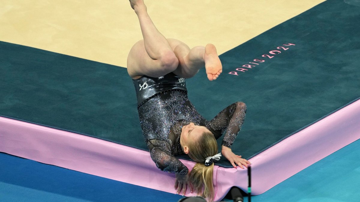 Jade Carey impacted by illness at gymnastics qualifying session NBC