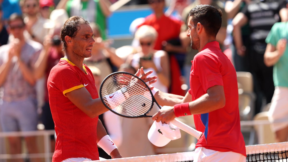 WATCH Novak Djokovic beats Rafael Nadal in 2024 Olympics NBC Sports