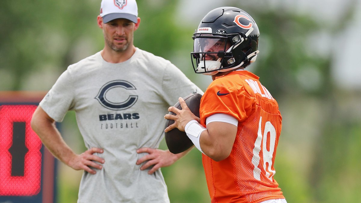 Caleb Williams, Bears offense scores vital goal on third day of training camp – NBC Sports Chicago