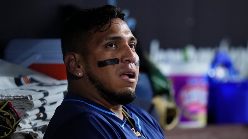 MIAMI, FLORIDA – JUNE 05: Isaac Paredes #17 of the Tampa Bay Rays looks on during a game against the Miami Marlins at loanDepot park on June 05, 2024 in Miami, Florida. (Photo by Rich Storry/Getty Images)