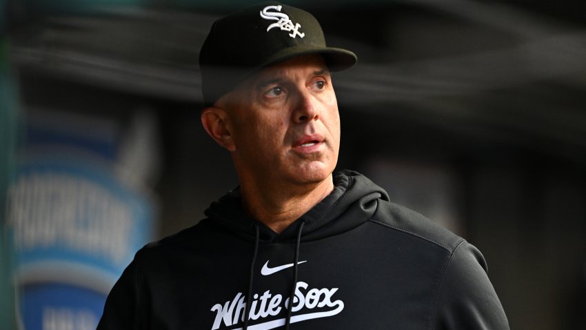 CLEVELAND, OHIO – JULY 02: Manager Pedro Grifol #5 of the Chicago White Sox laves the dugout after being ejected during the seventh inning against the Chicago White Soxat Progressive Field on July 02, 2024 in Cleveland, Ohio. (Photo by Jason Miller/Getty Images)