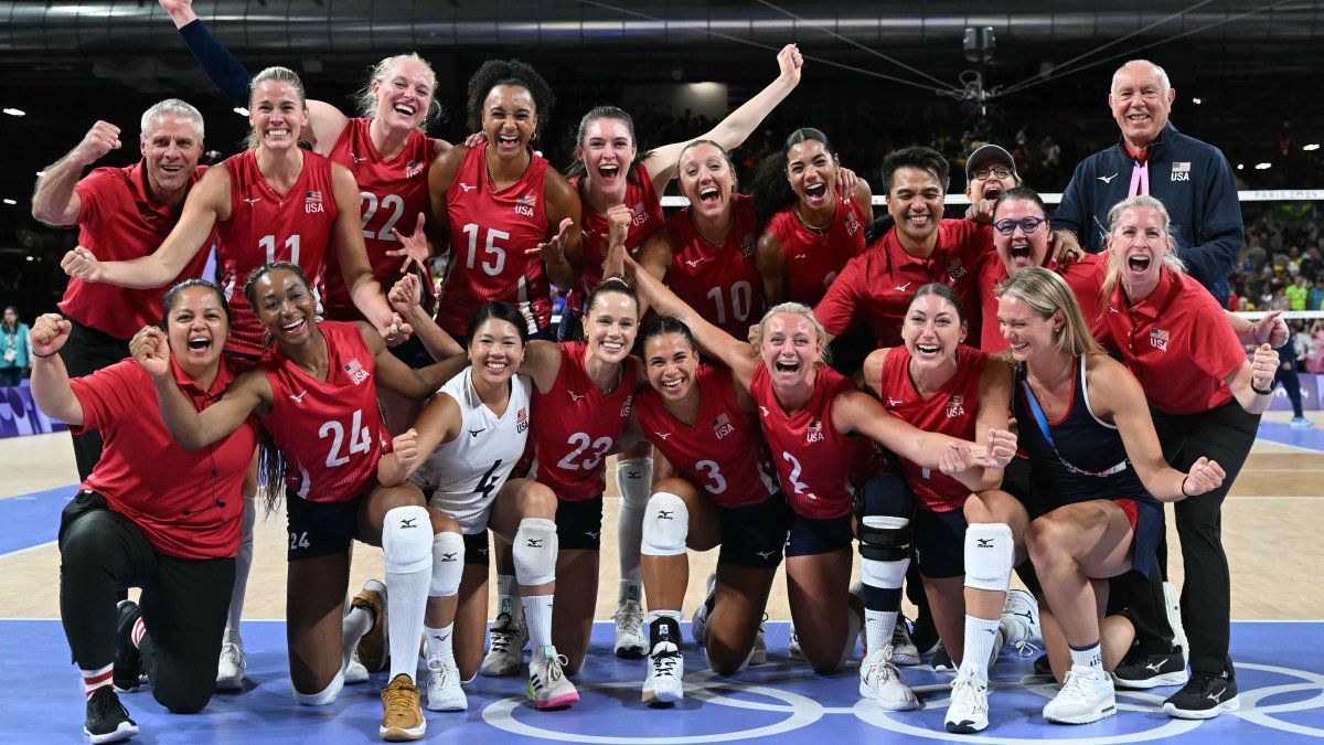 How to watch Team USA volleyball’s 2024 Olympics gold medal game NBC