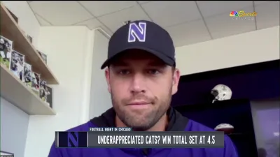 Northwestern coach David Braun embracing underdog mentality of projected 4.5 win total