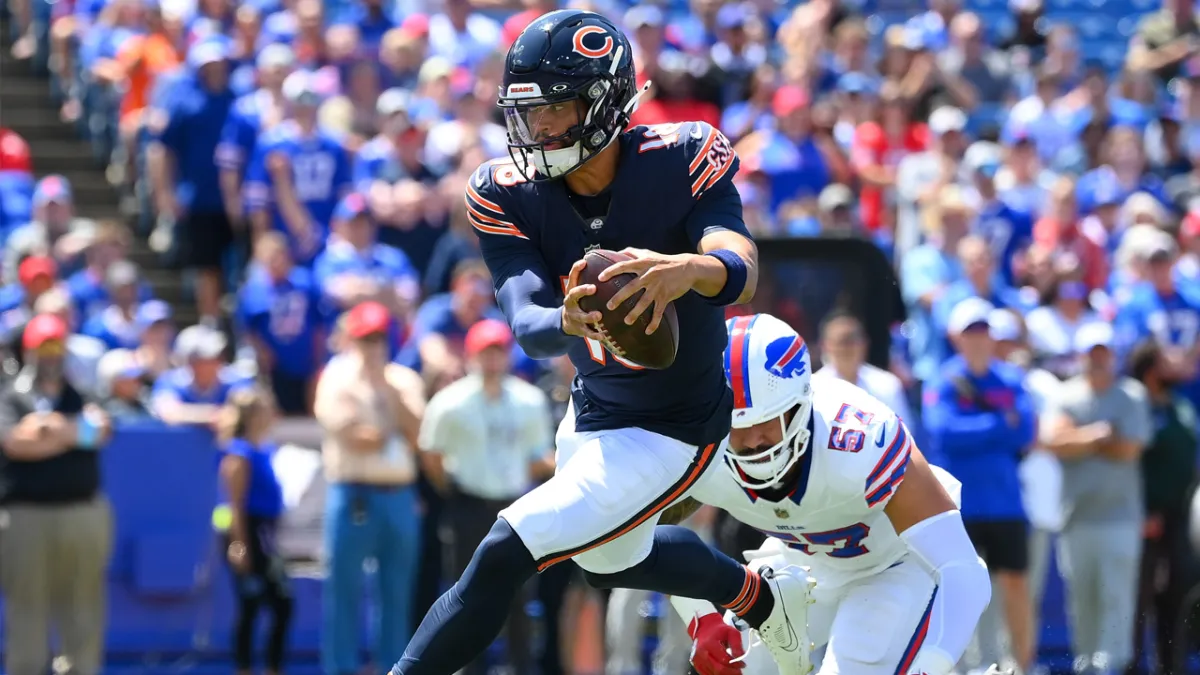 Evaluating Caleb Williams in his season debut against the Bills – NBC Sports Chicago