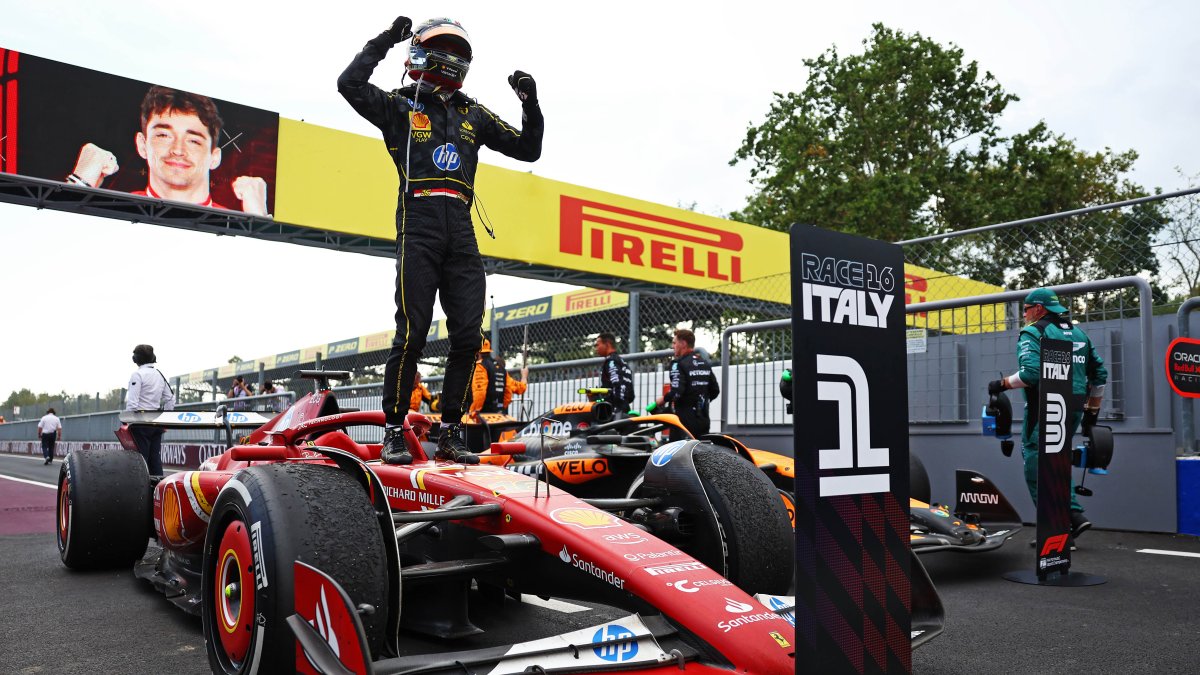 Charles Leclerc wins Italian Grand Prix for Ferrari NBC Sports Chicago