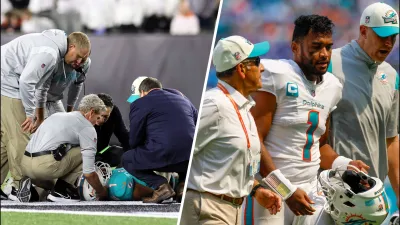 Dolphins quarterback Tua Tagolvailoa's concussion history