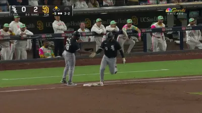 WATCH: Lenyn Sosa 2-run HR ties Padres in the 9th