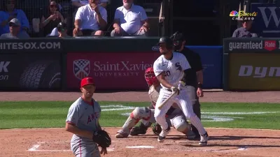 WATCH: Lenyn Sosa extends White Sox' lead vs. Angels