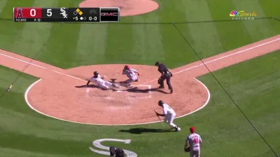 WATCH: White Sox score their 6th run of the 5th inning vs. Angels