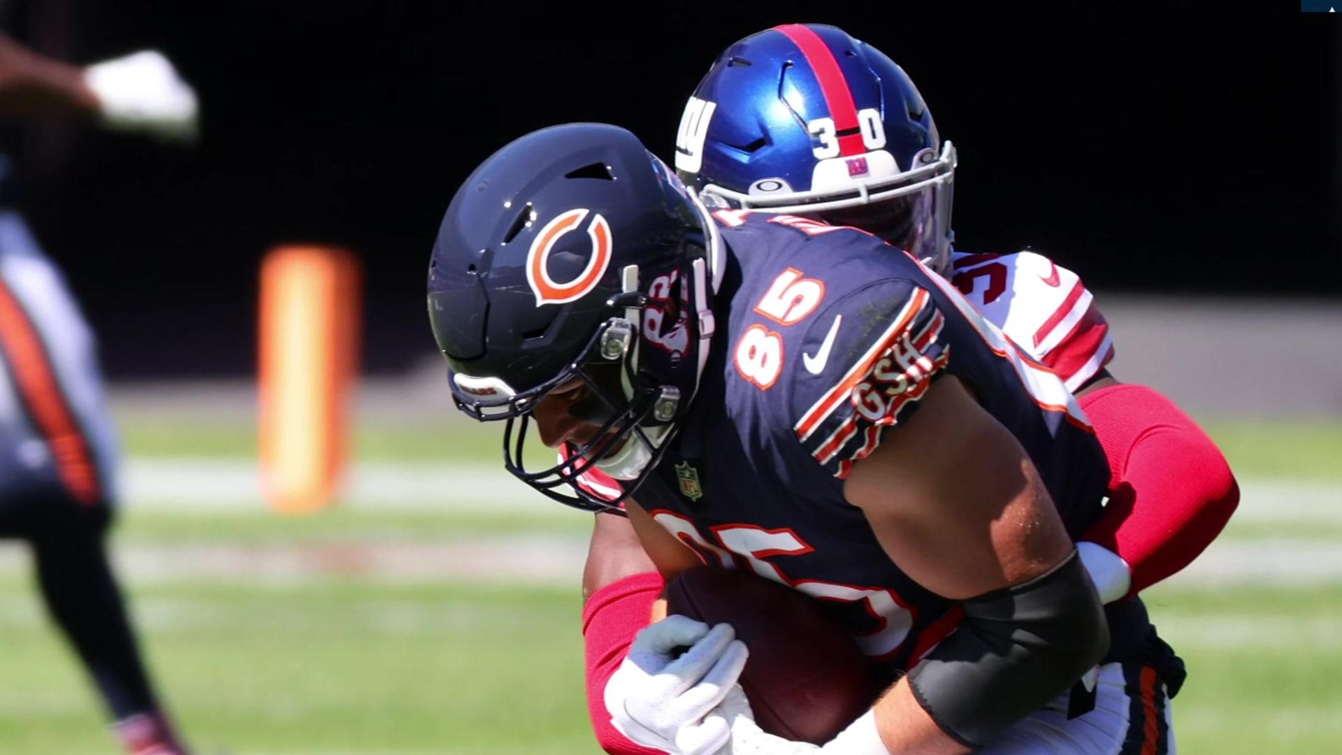 Cole Kmet reflects on rookie season with Bears