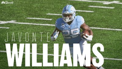 2021 NFL Draft Profile: Javonte Williams, North Carolina – NBC Sports  Chicago