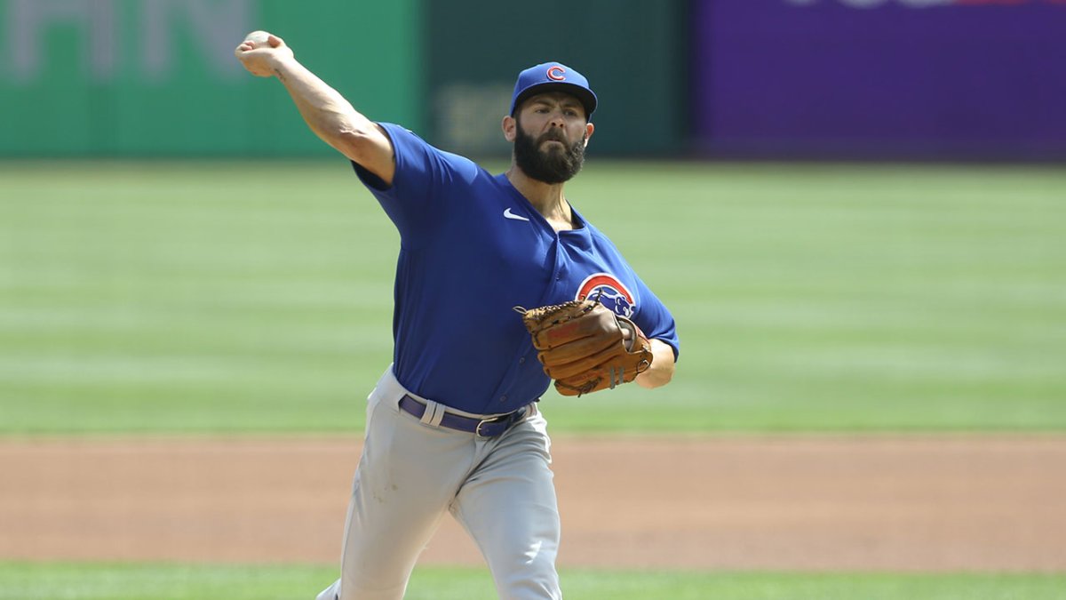 Cubs release pitcher Jake Arrieta