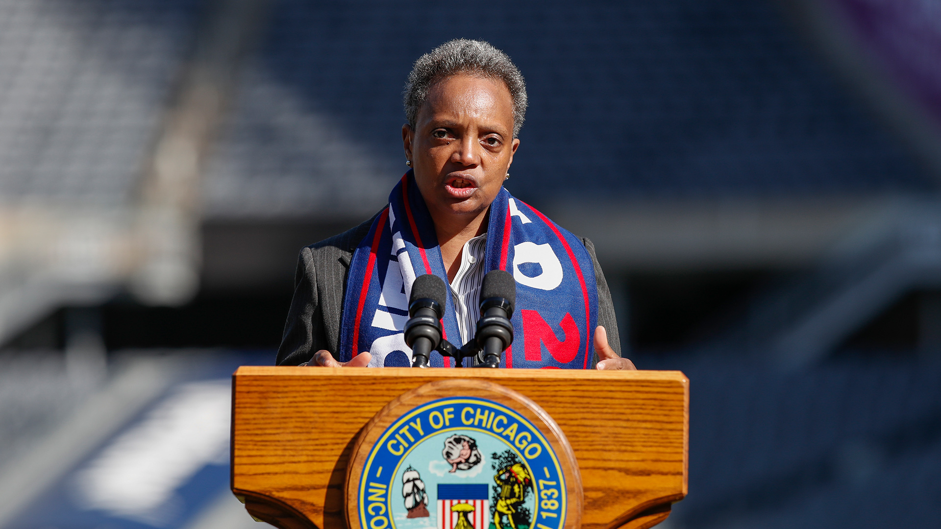 Lightfoot Unveils Three Options for Renovating Soldier Field