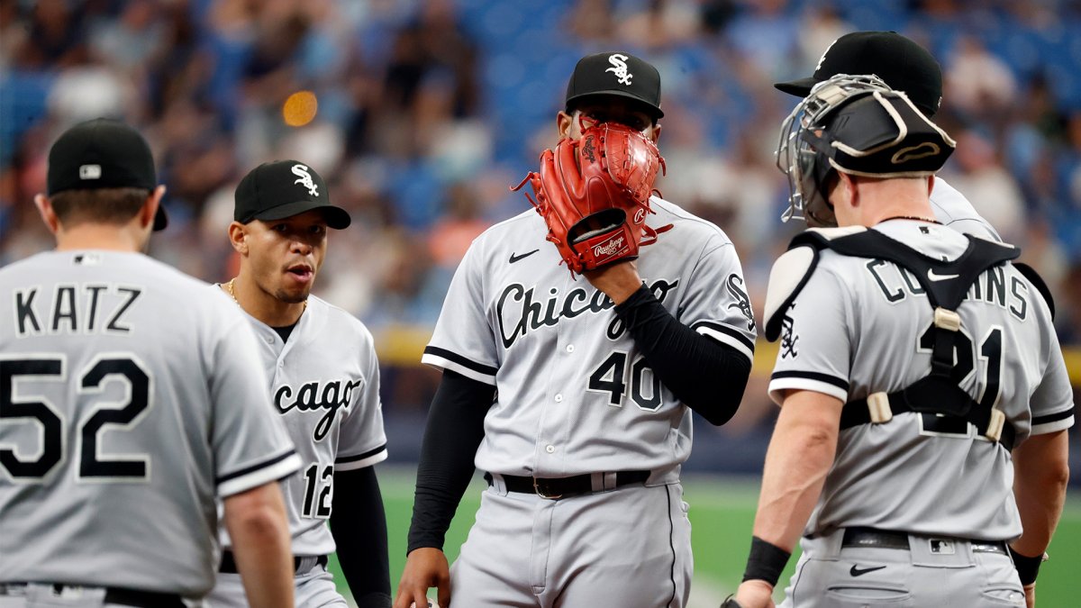 White Sox, Andrew Vaughn relieved as X-rays on hand negative – NBC Sports  Chicago